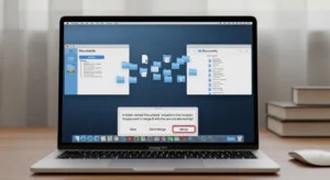 맥북 같은 이름 폴더 병합
