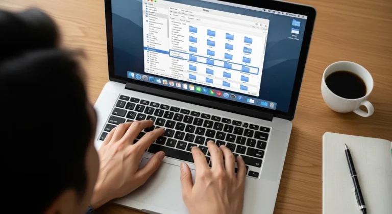맥북 숨김파일 표시 단축키