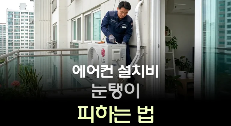 에어컨 설치비